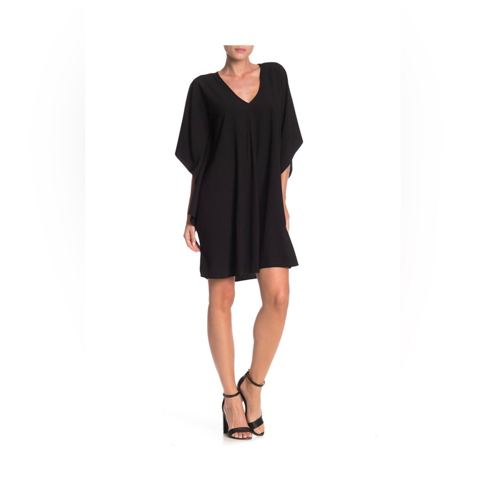 Beautiful full sleeve black dress 18W